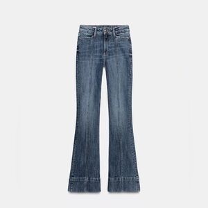 NWOT Zara Z1975 MID-RISE SEAM FLARE JEANS